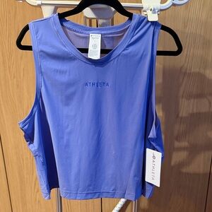 Athleta Women's Vibrant Purple Ultimate Muscle Yank